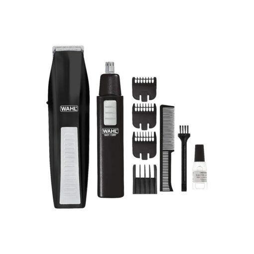 Wahl Cordless Beard Trimmer w/Ear/Nose/Brow Trimmer