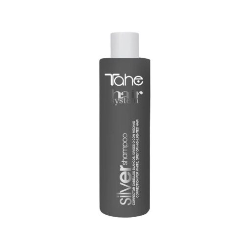 Tahe Silver Shampoo 300ml Correction for White, Grey or Highlighted Hair