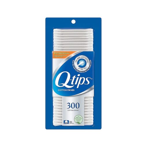 Q-Tips Cotton Swabs, 300 each ( Pack of 3 )