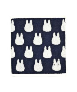 Studio Ghibli - My Neighbor Totoro - White Totoro, Marushin Silhouette Towel Series - Washcloth Towel