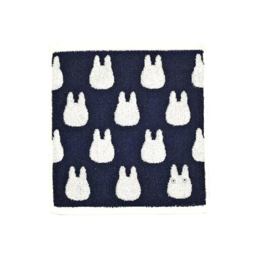 Studio Ghibli - My Neighbor Totoro - White Totoro, Marushin Silhouette Towel Series - Washcloth Towel