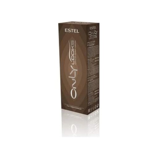 ESTEL ONLY LOOKS Professional Eyebrow Eyelash Tint Dye ( Brown )