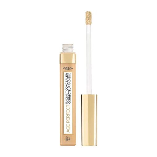 L'Oreal Paris Age Perfect Radiant Concealer with Hydrating Serum and Glycerin, Cream Beige