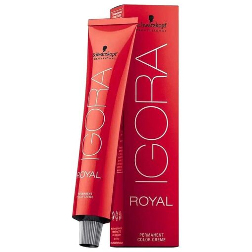 Igora Royal Permanent Color Creme, 4-99, Medium Brown Violet Extra, 60 Gram