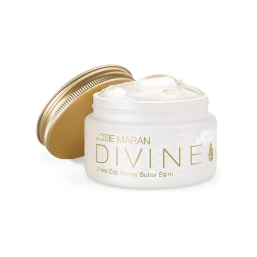 Josie Maran Divine Drip Honey Butter Balm - Honey and 100 % Argan Oil ( 142g Net Wt | 5 oz, Pure Honey )