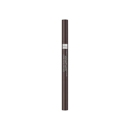 Rimmel Brow This Way Fill & Sculpt Eyebrow Definer, Dark Brown