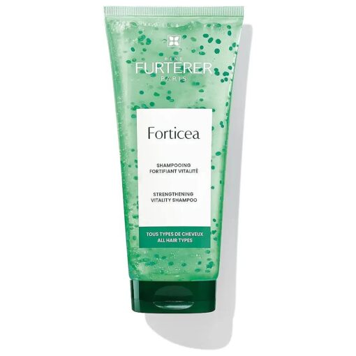 Rene Furterer FORTICEA Energizing Shampoo - Energize Scalp - Guarana Extract & Essential Oils - Sulfate, Paraben & Silicone Free