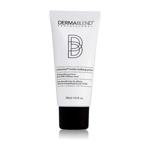 Dermablend Poresaver Matte Primer Face Makeup for Oily Skin, Lightweight Pore Minimizing & Blurring Face Primer, 24HR Wear, 1.0 Fl, Oz .