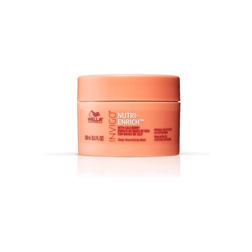 WELLA PROFESSIONALS Invigo Nutri-Enrich Mask, Deep Nourishing & Moisturizing Hair Mask For Dry & Damaged Hair, 5.07 oz