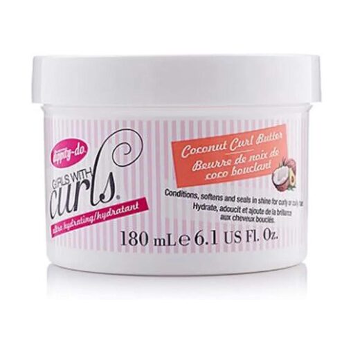 Dippity Do Girls WIth Curls Coconut Curl Butter, 6.1 Oz .