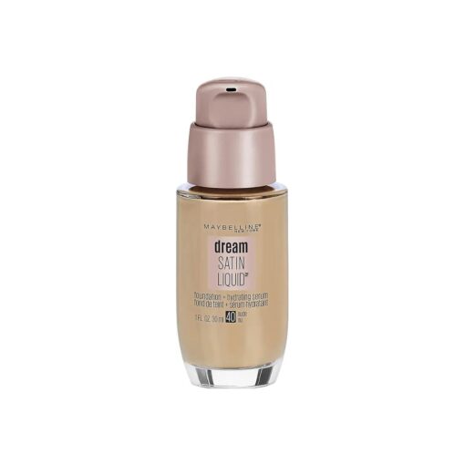 Maybelline New York Dream Satin Liquid Foundation ( Dream Liquid Mousse Foundation ), Nude, 1 fl, oz .