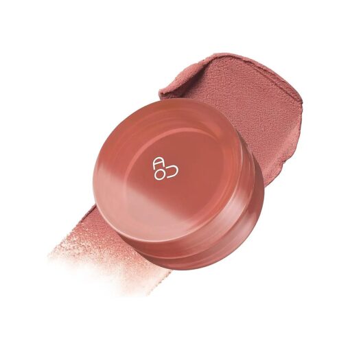 AOU FLOOFY MATTE BALM Tinted Balm Blusher for Lips and Cheeks 0.15Oz ( 01 Coral Balm )