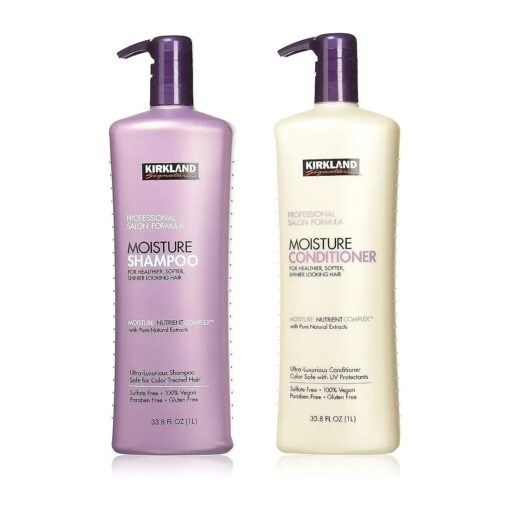 Salon Formula Moisture Shampoo 33.8 Oz & Conditioner 33.8 Oz