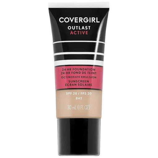 COVERGIRL Outlast Active Foundation, Medium Beige, 1 Ounce, 1 Count