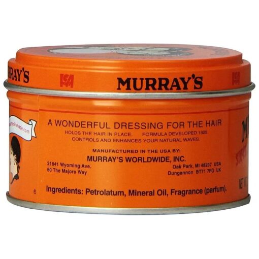 Murray 's Superior Hair Dressing Pomade, 3 Ounce ( Pack of 4 )