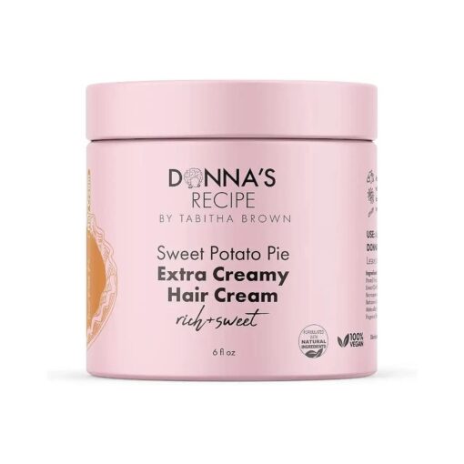 Donna 's Recipe by Tabitha Brown Sweet Potato Pie Extra Creamy Hair Cream ( LOC System )