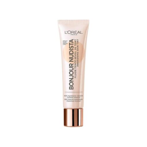 L'Oreal Paris Bonjour Nudista Skin Tint, Medium/Light Cream