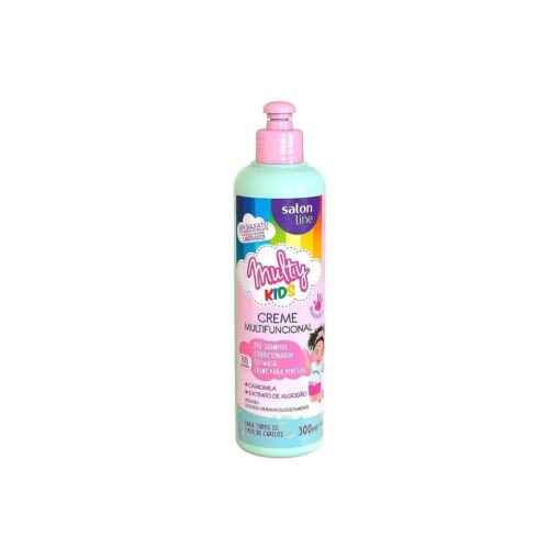 Salon Line - Linha Tratamento ( Multy Kids ) - Creme Multifuncional 300 Ml - ( Salon Line - Treatment ( Multi Kids ) Collection - Multifunctional Cream 10.14 Fl Oz )