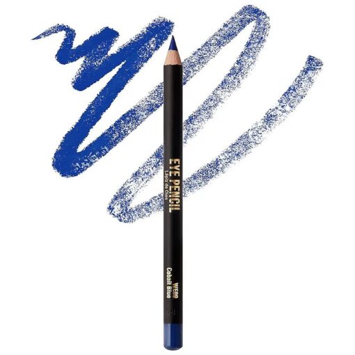 Professional Slim Eye Pencil, Creamy Soft Eye Liner, Smooth Long-Lasting Rich Eyeline Color, Natural Eye Makeup, Water-Resistant ( Cobalt Blue )