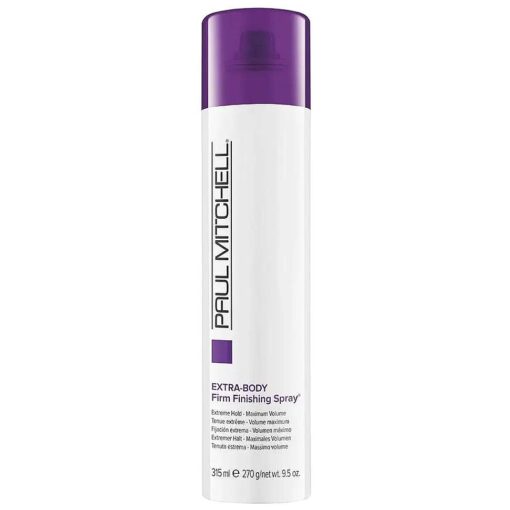 Extra-Body Firm Finishing Spray, Extreme Hold, Maximum Volume Hairspray, 9.5 oz .