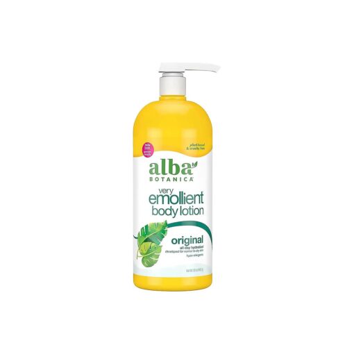 Alba Botanica Very Emollient Body Lotion, Original, 32 Oz