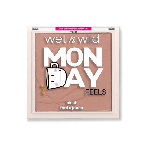 wet n wild Mood Blush Complexion Enhancer Monday Feels, Natural Coffee Infused