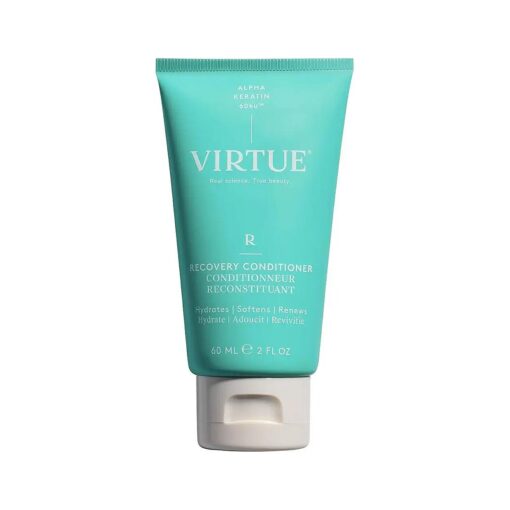 VIRTUE Recovery Conditioner with Keratin Hydrates, Softens, and Renews Damaged Hair, Sulfate Free, Color Safe