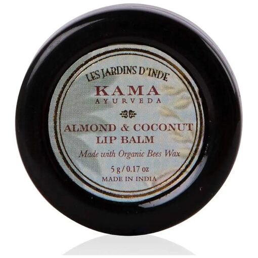 Kama Ayurveda Almond and Coconut Lip Balm, 5g