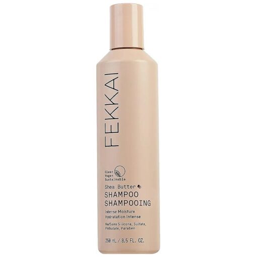 Fekkai Shea Butter Shampoo - 8.5 oz - Improves Moisture, Softness & Shine - Reduces Frizz by 61 % Up to 12H - Free of Sulfates, Parabens, Phthalates - Vegan, Cruelty-Free