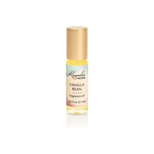 Kuumba Made Vanilla Bean Fragrance Oil Roll-On 0.13 fl oz ( 3.7ml ) | Rollerball Perfume | Alcohol Free