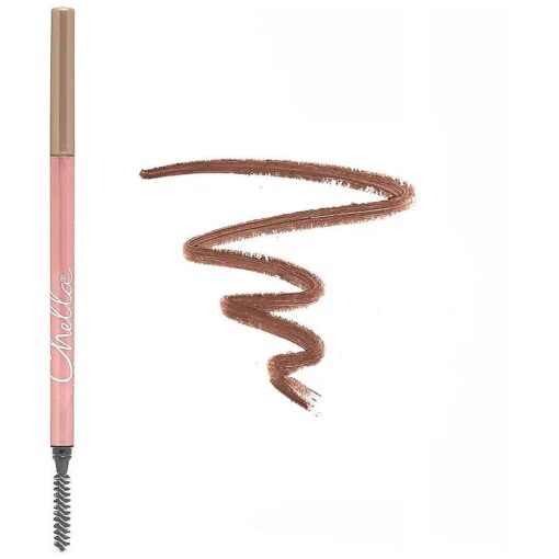 Chella Brown Eyebrow Pencil, Tantalizing Taupe - Vegan, Gluten Free, Cruelty Free, Paraben Free Eyebrow Makeup, Long Wearing, Smooth Consistency