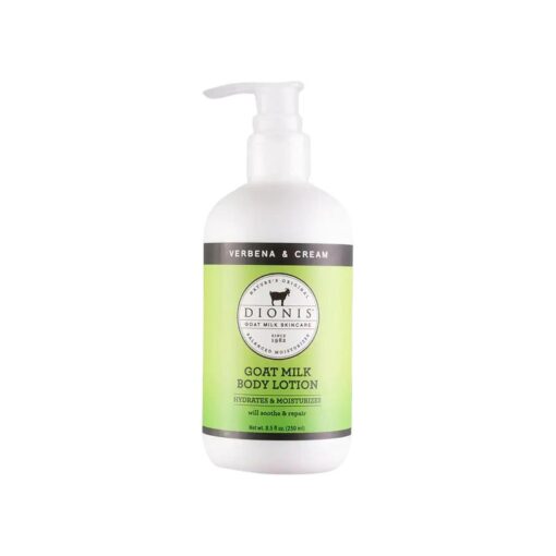 Dionis - Goat Milk Skincare Scented Lotion ( 8.5 oz ) - Made in the USA - Cruelty-free and Paraben-free ( Verbena & Cream )