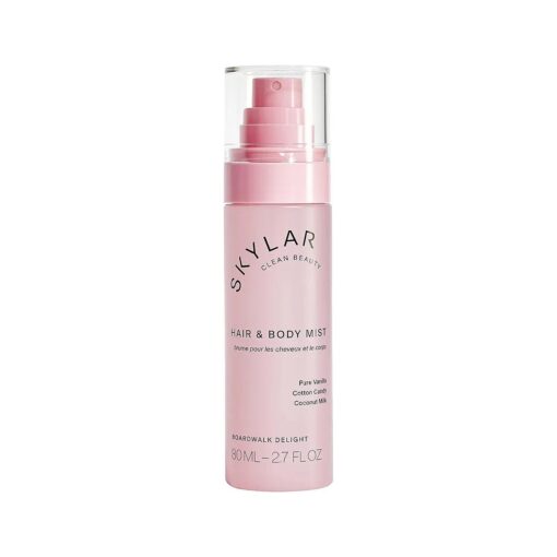 Skylar Boardwalk Delight Hair & Body Mist | Hypoallergenic & Clean Fragrance | Vegan, Cruelty Free, and Safe For Sensitive Skin | 80 ML, 2.7 Fl Oz