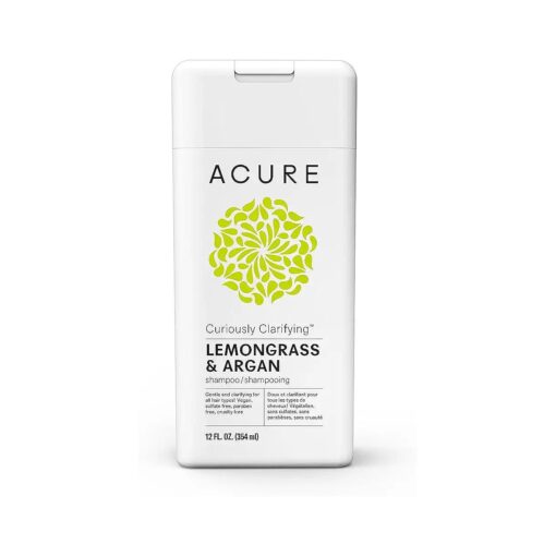 Acure Curiously Clarifying Shampoo - Lemongrass, 8 fl, oz, ( Packaging May Vary )