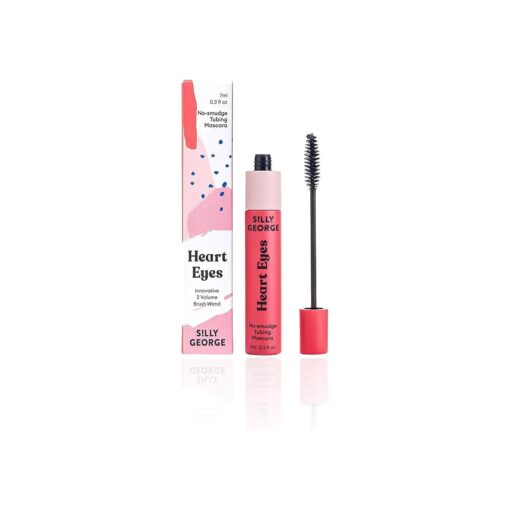 Silly George Heart Eyes Mascara | Smudge-Free, Budge-Free, Grudge-Free Lashes, Cruelty Free & Vegan