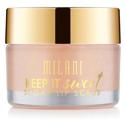 Milani Keep It Sweet Sugar Lip Scrub ( 0.49 Ounce ) Vegan, Cruelty-Free Lip Exfoliator - Formulated with Natural Sugar Granules to Exfoliate & Smooth Lips