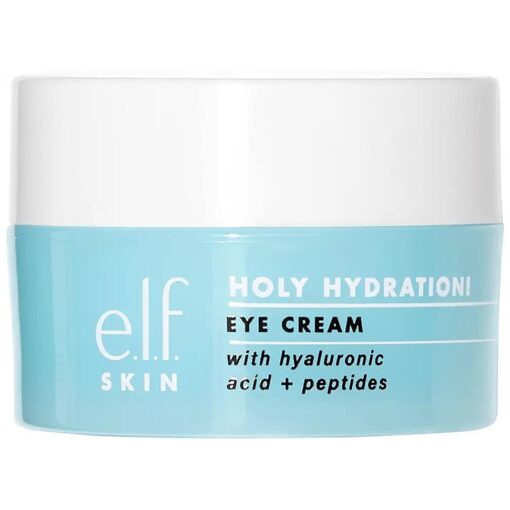 e.l.f, SKIN Holy Hydration ! Eye Cream, Rich Hydrating Eye Cream For Minimizing Dark Circles, Infused With Hyaluronic Acid, Vegan & Cruelty-free