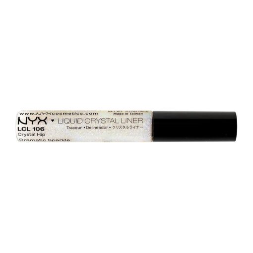 NYX Professional Makeup Liquid Crystal Liner, Crystal Hip, 0.384 Ounce