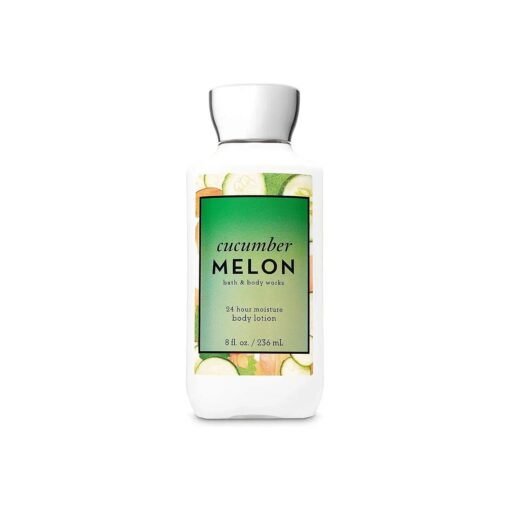 Bath & Body Works Shea & Vitamin E Lotion Cucumber Melon 8 oz