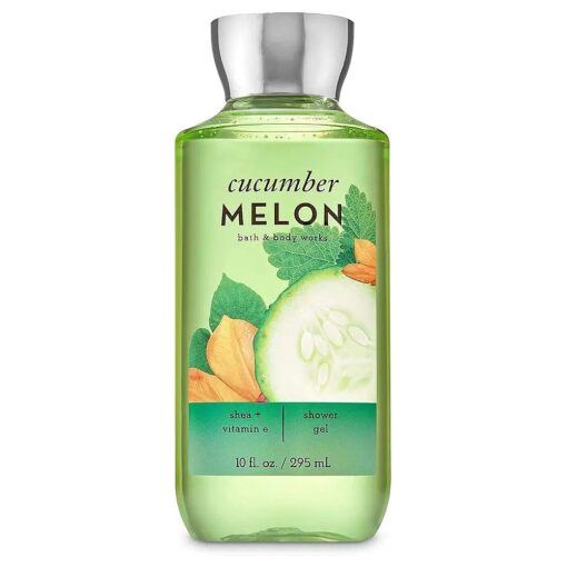 Bath & Body Works Cucumber Melon Shower Gel, 10 Ounce, Blue