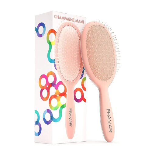 Framar Detangling Brush for Curly Hair - Hair Brushes for Women Detangler, Hair Brush Women, Hair Detangler Brush for Curly Hair Elegant Hair Brush Detangler Kids Hair Brush