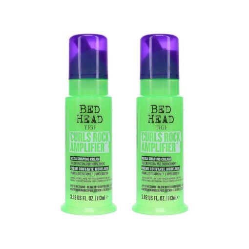 Bed Head by TIGI Curls Rock Amplifier Curly Hair Cream for Defined Curls 3.8 oz ( Pack of 2 )