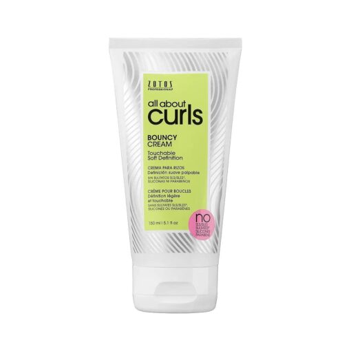 ALL ABOUT CURLS Bouncy Cream | Touchable Soft Definition | Define, Moisturize, De-Frizz | All Curly Hair Types