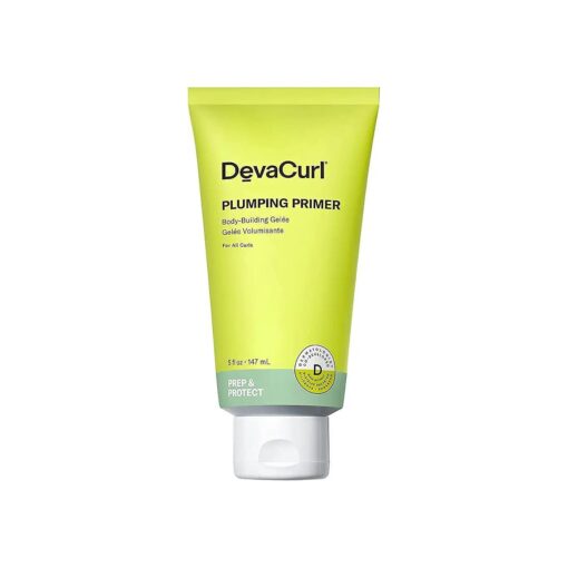 DevaCurl Plumping Primer Body-Building Gelee | Amino Acid Complex | Provides Body | Provides Fuller and Plump Curls