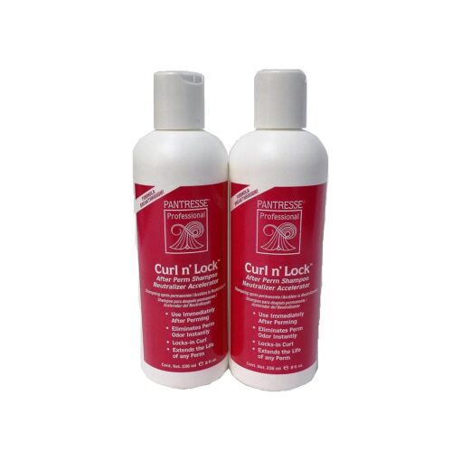 Pantresse Professional Curl N Lock After Perm Shampoo Neutralizer Accelerator 8oz ( 2 Pack )