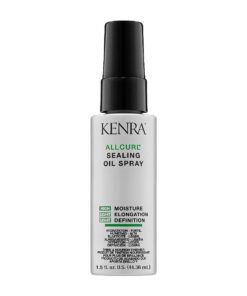 Kenra AllCurl Sealing Oil Spray | Seals in Moisture & Provides Shine | 72 Hour Frizz Control |72 Hour Humidity Resistance | Thermal Protection |Wavy, Curly, Coily Hair | 1.5oz