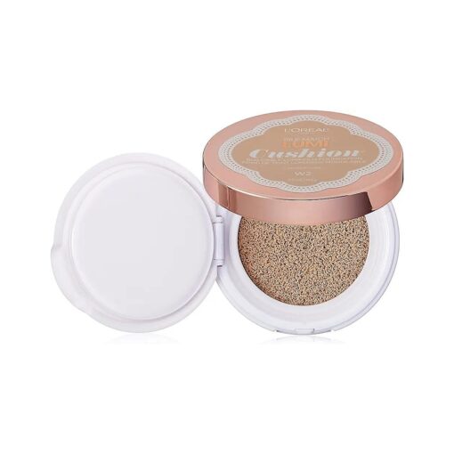 L'Oreal Paris True Match Lumi Cushion Foundation, W2 Light Ivory, 0.51 oz .