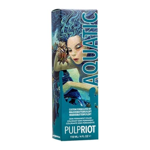 Pulp Riot Semi-Permanent Hair Color 4oz- Aquatic