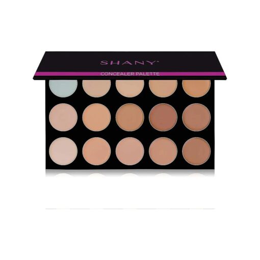 SHANY The Masterpiece 15 Color Foundation, Concealer, Camouflage Palette - TONED