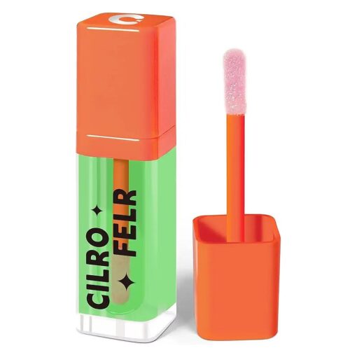 Cilrofelr Green Color Changing Blush Oil, Liquid Blush Oil for Cheeks, Dewy & Natural Flush Finish, Lightweight Oil-based Formula, Reacts to Your Skin 's pH for a Customized Look, for All Skin Tones